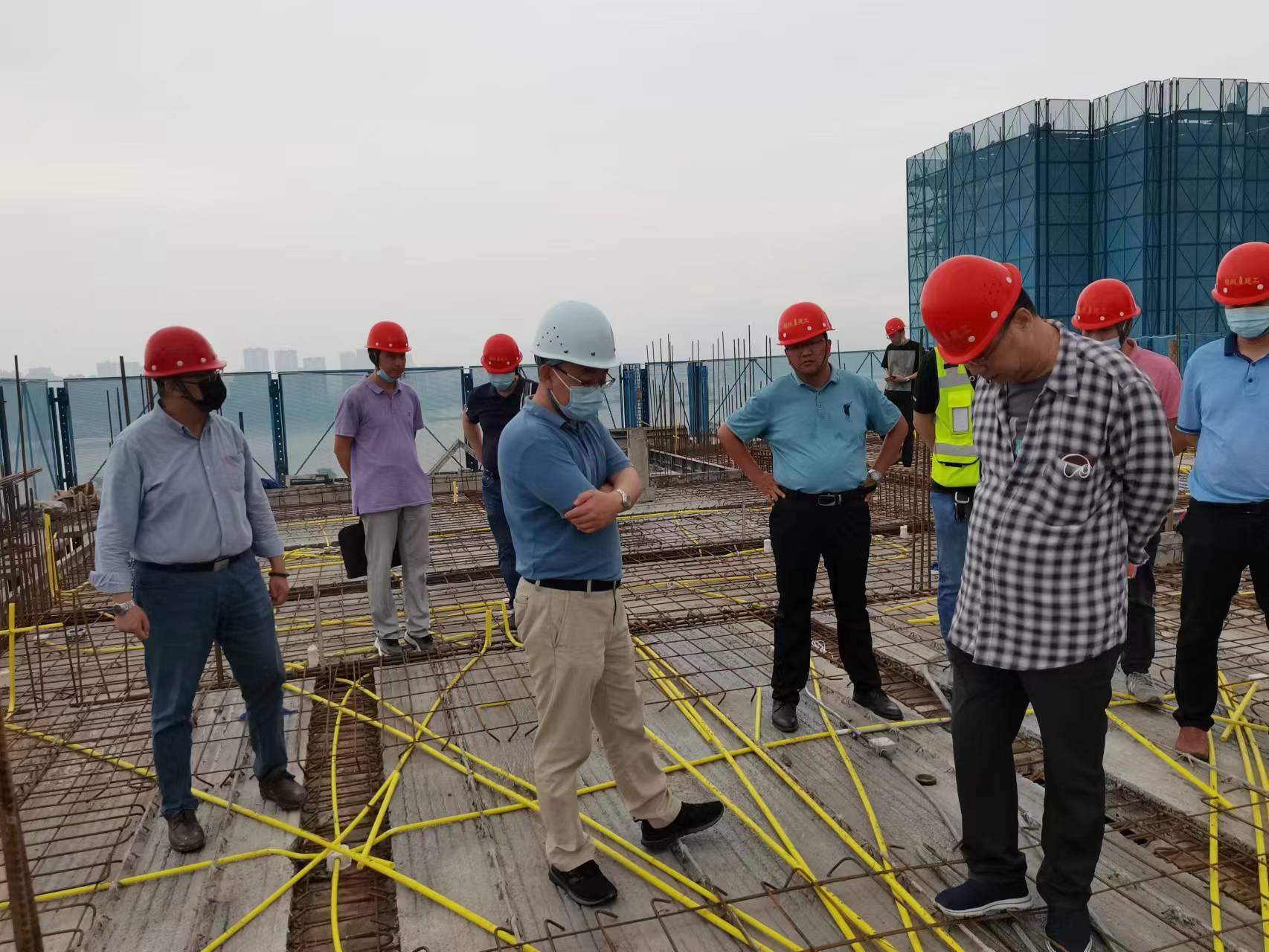 市建設局對馬尾區開展建筑工地疫情防控和工程質量安全工作督導檢查